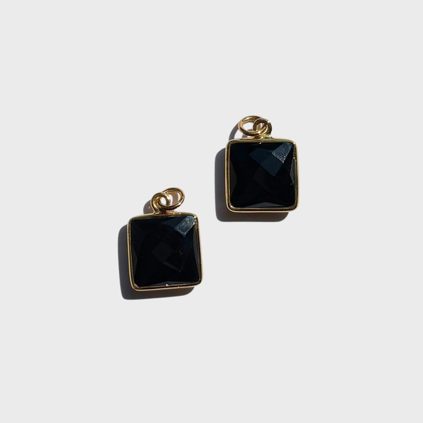 Black Onyx Pendant Gold